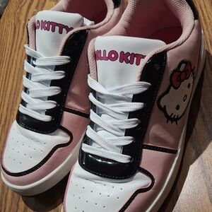 Hello Kitty Pink and White Woman Shoes
